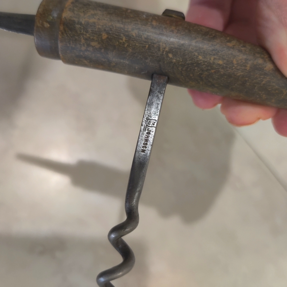 CJ Johnson Antique Corkscrew - Picture 5 of 6
